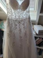 Mooie witte trouwjurk, maat 40/42, Ophalen of Verzenden, Nieuw, Wit, Trouwjurk