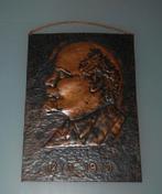 Lenin koper wandbord 100ste verjaardag 1870-1970  31 x 22 cm, Verzenden