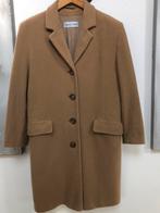 Erich Fend wol cashmere Mantel Jas - Beige - Maat M, Ophalen of Verzenden, Zo goed als nieuw, Maat 38/40 (M), Beige