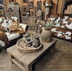 koeienhuid landelijk woonaccessoires railwood, Ophalen, Nieuw