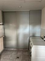 Inbouwkast met twee schuifdeuren en een vast deel, Huis en Inrichting, Ophalen, Zo goed als nieuw, 200 cm of meer, 200 cm of meer