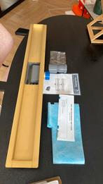 Douchegoot met flens messing geborsteld, Doe-het-zelf en Verbouw, Sanitair, Ophalen, Nieuw, Douche