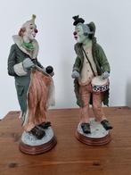 Twee Clowns 35/40 cm, Ophalen, Zo goed als nieuw, Mens