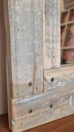 houten spiegel, Ophalen, Nieuw, Minder dan 100 cm, Rechthoekig