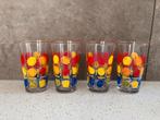 4 Vintage glazen / limonade glazen, Antiek en Kunst, Ophalen of Verzenden
