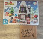 DUPLO 10976  Santa's Gingerbread House, Kinderen en Baby's, Speelgoed | Duplo en Lego, Ophalen of Verzenden, Zo goed als nieuw