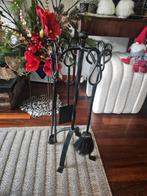 Stalen haardset voor houtkachel, Ophalen of Verzenden