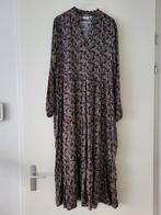 Saint Tropez jurk, zwart met bloemenprint, mt S, zgan, Zwart, Ophalen of Verzenden, Zo goed als nieuw, Maat 36 (S)