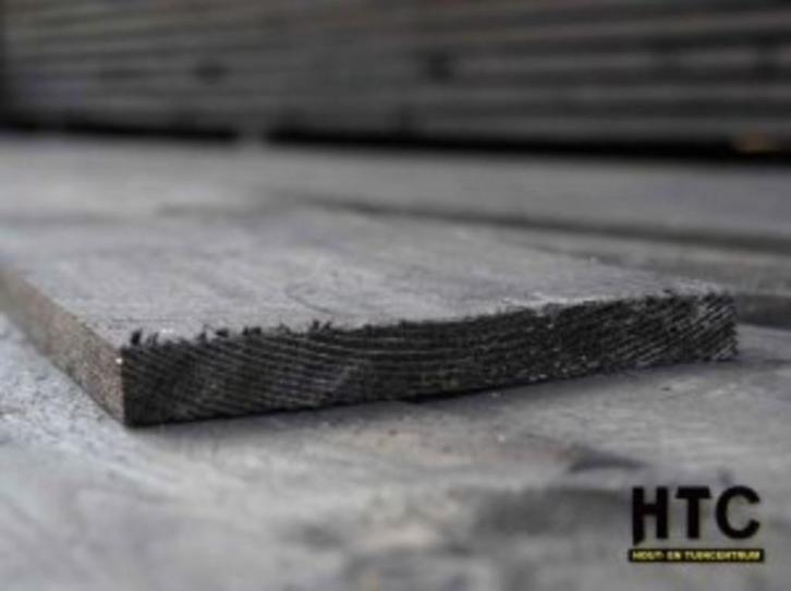 Douglas plank 22x200mm zwart voor maar €2,95 per meter, Tuin en Terras, Palen, Balken en Planken, Nieuw, Planken, 250 cm of meer