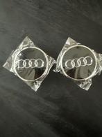Audi naafdoppen 2 stuks, Voor, Nieuw, Bumper, Audi