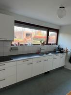 Keuken, Huis en Inrichting, Keuken | Complete keukens, Gebruikt, Wit, Enkelwandige keuken, Ophalen of Verzenden