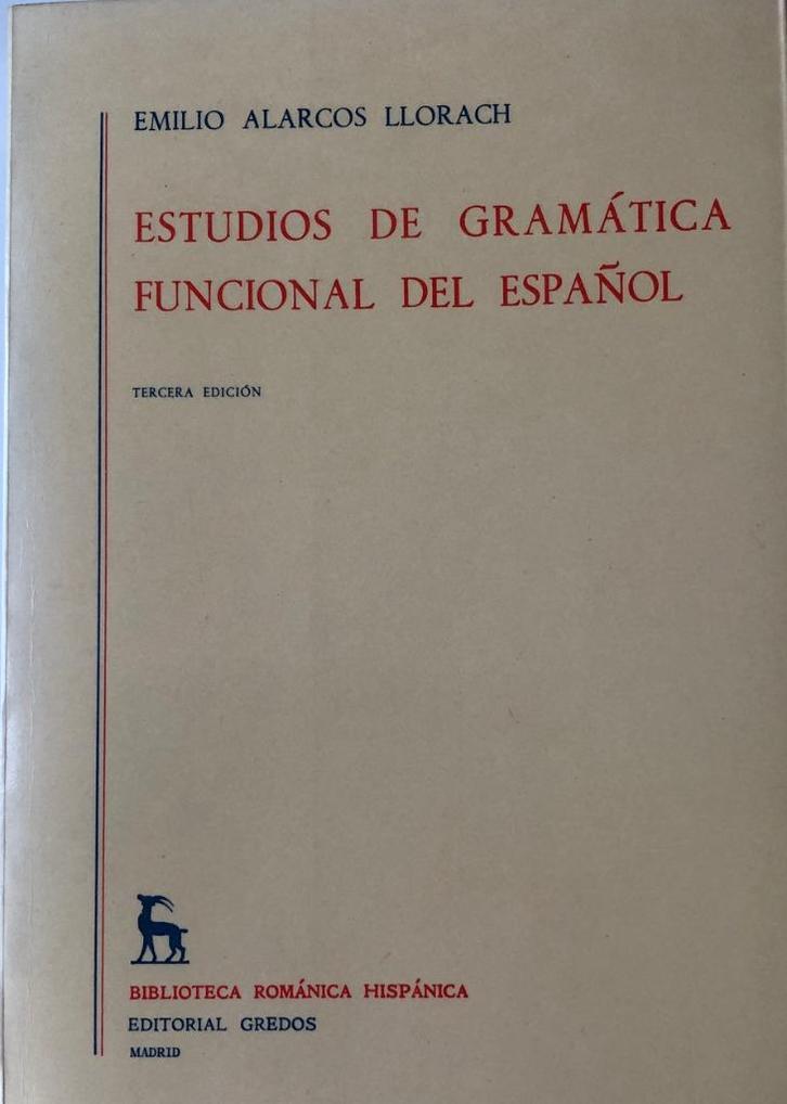 Estudios de gramática funcional del español, Boeken, Taal | Spaans, Nieuw, Ophalen