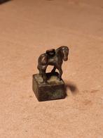 Zegel stempel paard brons bodemvondst, Antiek en Kunst, Verzenden