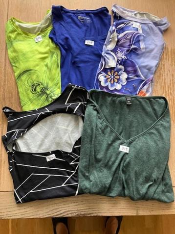 diverse shirts korte mouw maat 44/46 beschikbaar voor biedingen