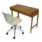 Vintage kaptafel compact bereau eiken jaren 70 design, Vintage, Gebruikt, Verzenden, Vintage