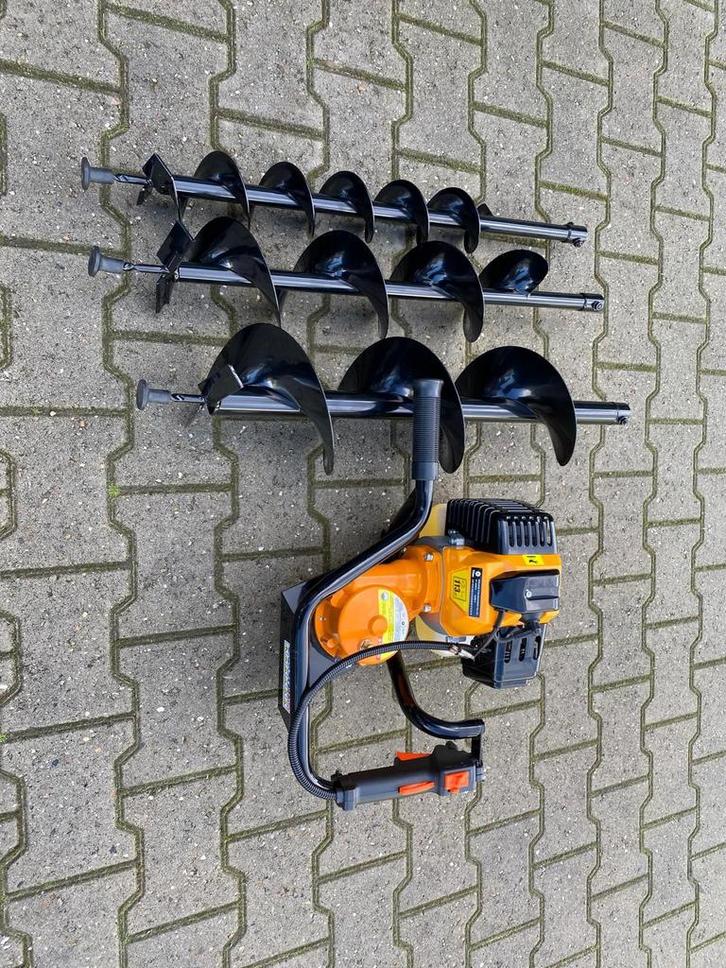 Grondboor te huur, Tuin en Terras, Hand-tuingereedschap, Zo goed als nieuw, Grondboor, Ophalen