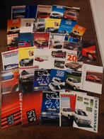 Partij van ruim 450 Peugeot brochures, Boeken, Auto's | Folders en Tijdschriften, Peugeot, Ophalen of Verzenden, Zo goed als nieuw
