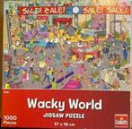 Wacky World legpuzzel 1000 stukjes Sale, Hobby en Vrije tijd, Denksport en Puzzels, Ophalen of Verzenden, 500 t/m 1500 stukjes