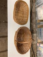 Twee rieten mandjes, Gebruikt, Mand, Ophalen of Verzenden, Riet