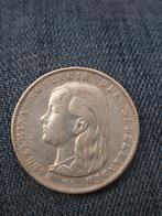 Wilhelmina 1 Gulden 1896, Postzegels en Munten, Munten | Nederland, 1 gulden, Zilver, Ophalen of Verzenden, Koningin Wilhelmina
