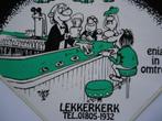 sticker Lekkerkerk vintage Amicitia disco dancing bar cafe, Verzamelen, Verzenden