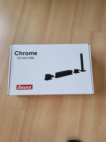Badkraan Ravak - Mat zwart, 4-gats installatie beschikbaar voor biedingen