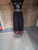 Hele leuke glanzende broek van desigual mt xs, Zwart, Ophalen of Verzenden, Desigual, Maat 34 (XS) of kleiner