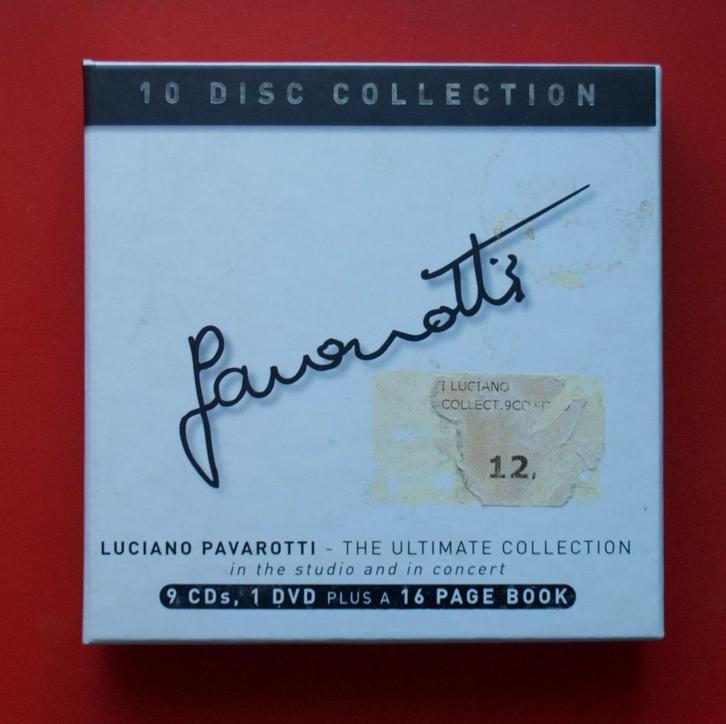 9cd-box Luciano Pavarotti The ultimate collection + dvd, Cd's en Dvd's, Cd's | Klassiek, Gebruikt, Vocaal, Boxset, Ophalen of Verzenden