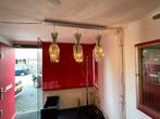Stijlvolle Designlamp, Huis en Inrichting, Lampen | Hanglampen, Ophalen, Zo goed als nieuw, Glas, Minder dan 50 cm