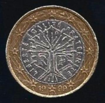 1 euro Frankrijk 1999 - Gecirculeerd beschikbaar voor biedingen