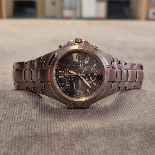 Citizen Eco-Drive Titanium Sapphire Heren Horloge - In Nette, Sieraden, Tassen en Uiterlijk, Horloges | Heren