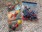 LEGO Creator 31100 Sportwagen, Vliegtuig, Quad, Ophalen, Zo goed als nieuw, Complete set, Lego