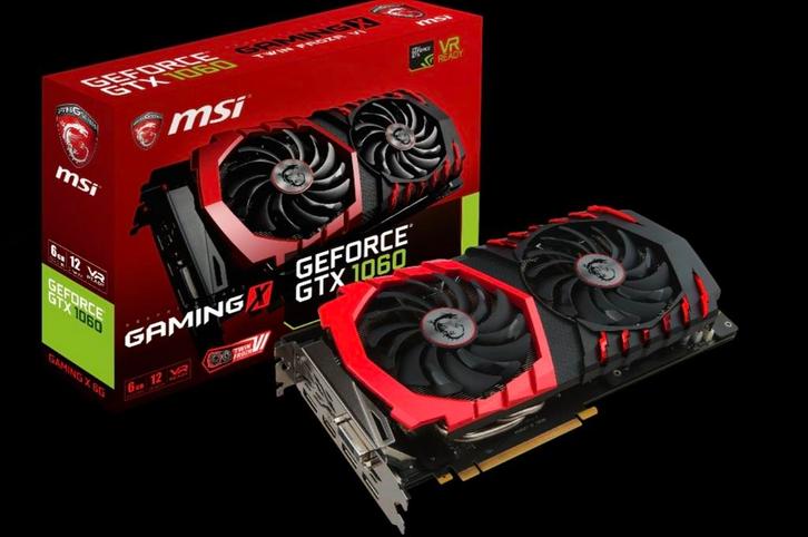 MSI GTX 1060 6GB Videokaart, Computers en Software, Videokaarten, Gebruikt, Nvidia, PCI-Express 3.0, GDDR5, HDMI, DisplayPort