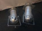 2x aluminium studiolampen, Ophalen of Verzenden, Zo goed als nieuw