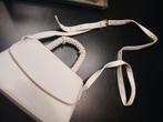 Leuke witte Primark handtas met kralen handvat, Sieraden, Tassen en Uiterlijk, Ophalen of Verzenden, Zo goed als nieuw, Wit, Handtas