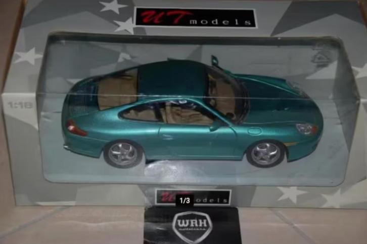 SALE !! 1:18 PORSCHE 911 996 CARRERA COUPE UT models WRH, Hobby en Vrije tijd, Modelauto's | 1:18, Zo goed als nieuw, Auto, UT Models