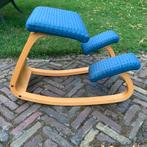 Stokke Varier kniestoel met wollen stof, Huis en Inrichting, Bureaustoelen, Ophalen of Verzenden, Zo goed als nieuw