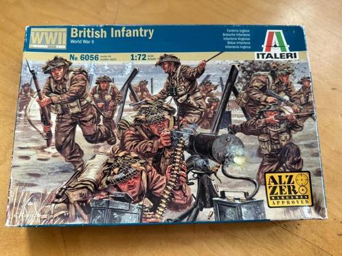 Italeri Britse infantry 1/72 modelbouwfiguurtjes, Hobby en Vrije tijd, Modelbouw | Figuren en Diorama's, Nieuw, Figuur of Figuren