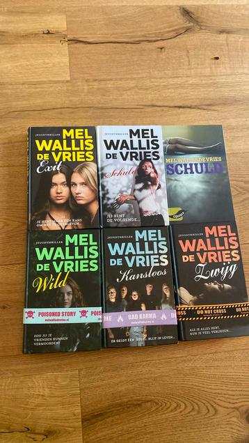 Mel Wallis de Vries boeken beschikbaar voor biedingen