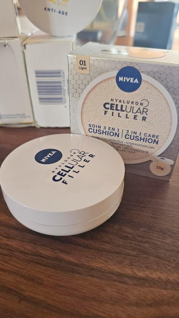 Nivea hyaluron cellular filler 3in1 cushion, Sieraden, Tassen en Uiterlijk, Uiterlijk | Cosmetica en Make-up, Nieuw, Ophalen of Verzenden