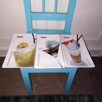 Schaaltjes met cocktail afbeelding Disaronno 3 stuks beschikbaar voor biedingen