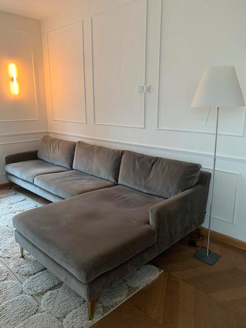 Bank  chaise longue rechts van Sofacompany model Astha, Huis en Inrichting, Banken | Sofa's en Chaises Longues, Zo goed als nieuw