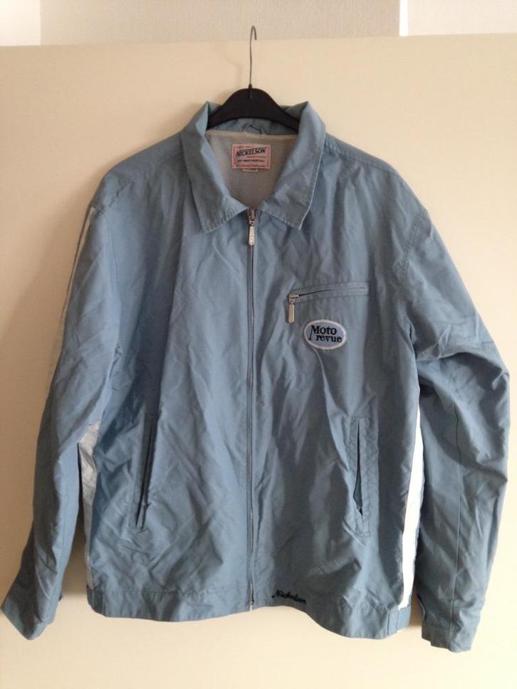 Nickelson Jas Blauw/Grijs (nieuw), Kleding | Heren, Jassen | Zomer, Nieuw, Overige maten, Blauw, Verzenden