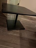 Salon/bijzettafel zwart, Huis en Inrichting, Tafels | Eettafels, Ophalen, 50 tot 100 cm, Vierkant, Tot twee personen