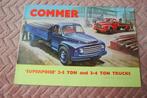 Commer superpoise 2-3 ton an 3-4 ton trucks folder, Ophalen of Verzenden, Gelezen, Overige merken