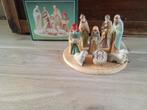 Kerststal figuren zijn gemaakt van porselein , Ophalen of Verzenden, Zo goed als nieuw