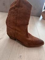 Echte suede leren cowboy laarsjes sasha maat 38, Ophalen of Verzenden, Zo goed als nieuw, Bruin