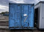 20ft opslagcontainer - blauw - 6x2,44m, Ophalen of Verzenden, Gebruikt