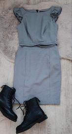 Jurkje S pied de poule, Ophalen of Verzenden, Zo goed als nieuw, Zwart, Boven de knie