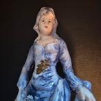 Mooi elegant beeld blauw wit, Ophalen of Verzenden